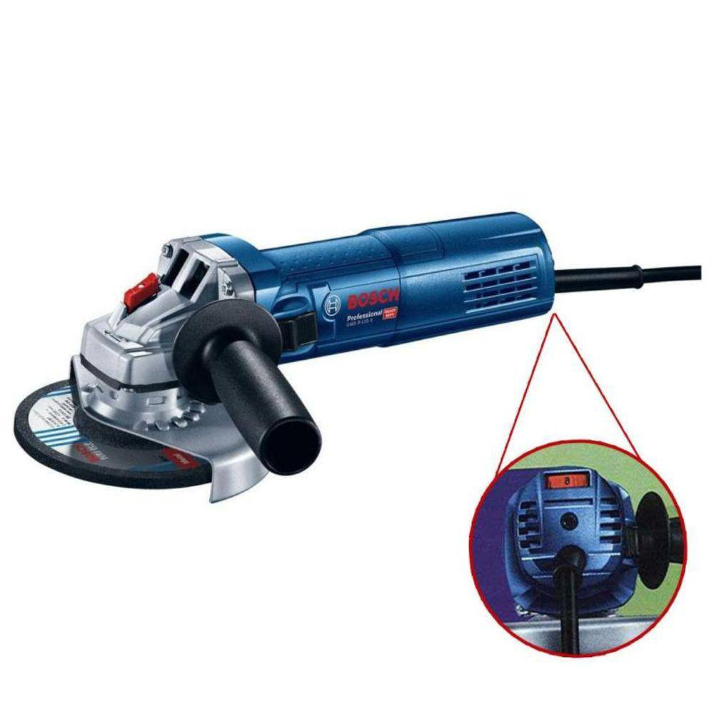 Esmerilhadeira Angular 5 POL 900W Gws 9-125 S com Controle de Velocidade BOSCH - 220V Esmerilhadeira Angular 5 POL 900W Gws 9-125 S com Controle de Velocidade BOSCH - 220V