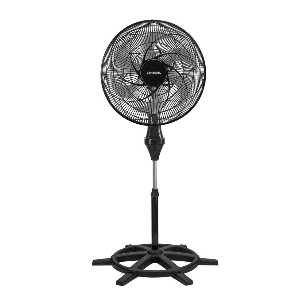 Ventilador De Coluna Ventisol Turbo 6 Pás 50cm Preto 127V - 110V Ventilador De Coluna Ventisol Turbo 6 Pás 50cm Preto 127V - 110V