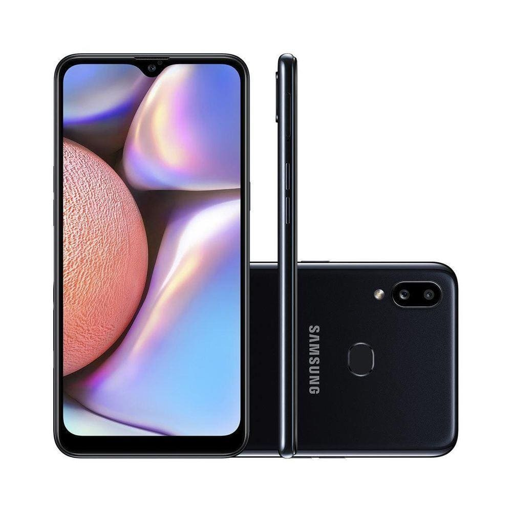 Celular Samsung Galaxy A10S Dual 6.2 4G 32Gb A107 Preto Celular Samsung Galaxy A10S Dual 6.2 4G 32Gb A107 Preto