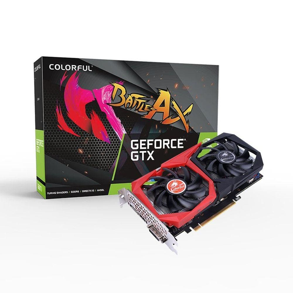 Placa de Video Colorful iGame GeForce GTX 1660 Ti NB 6GB V2-V GDDR6 192bit Placa de Video Colorful iGame GeForce GTX 1660 Ti NB 6GB V2-V GDDR6 192bit