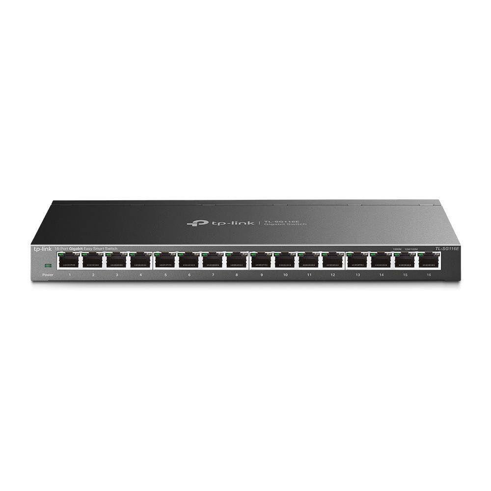 Switch 16 Portas Tp-Link Tl-Sg116E Gigabit Switch 16 Portas Tp-Link Tl-Sg116E Gigabit