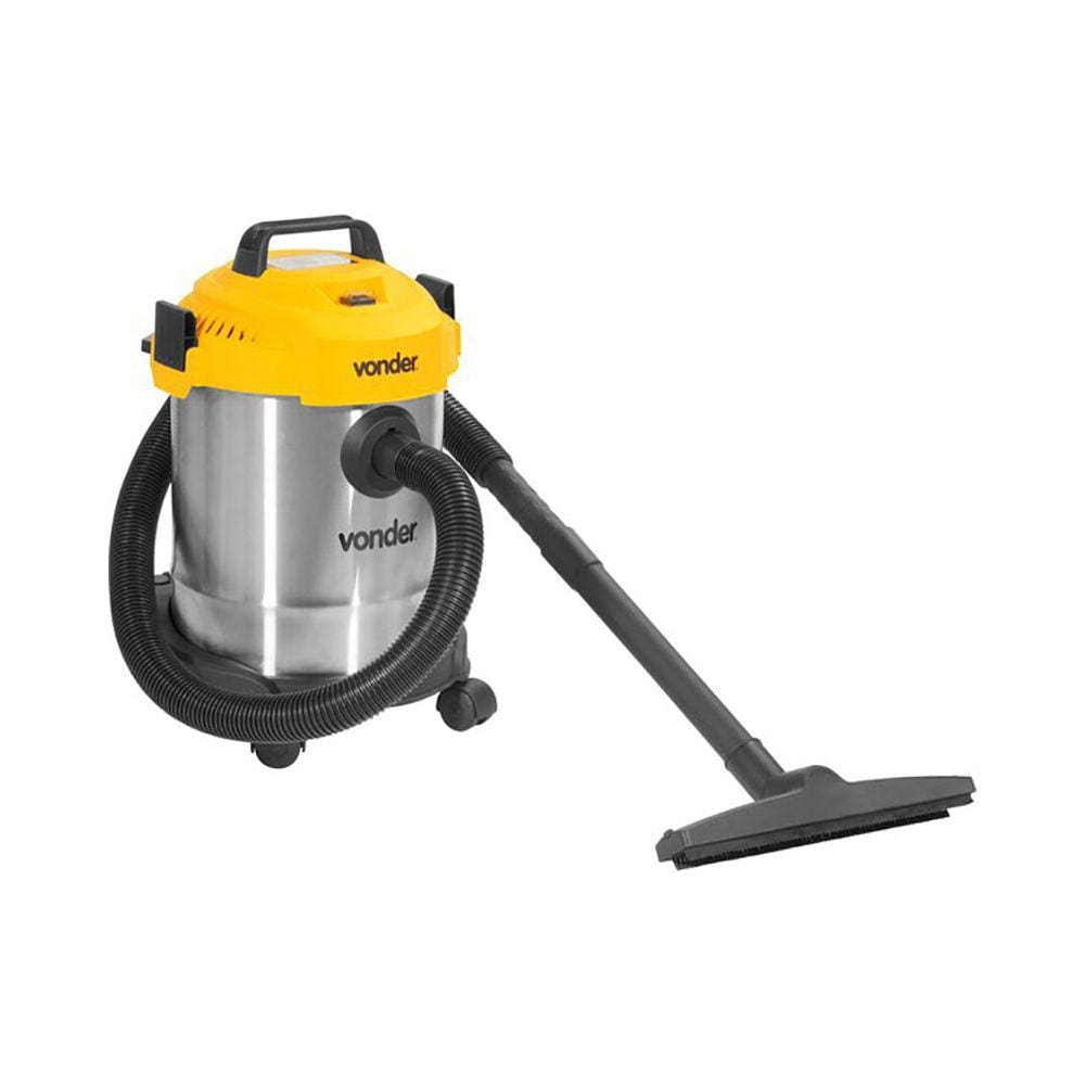 Aspirador Pó E Água Profissional Inox 12 Litros Apv1000 Vonder TENSÃO: 127 VOLTS - 110V Aspirador Pó E Água Profissional Inox 12 Litros Apv1000 Vonder TENSÃO: 127 VOLTS - 110V