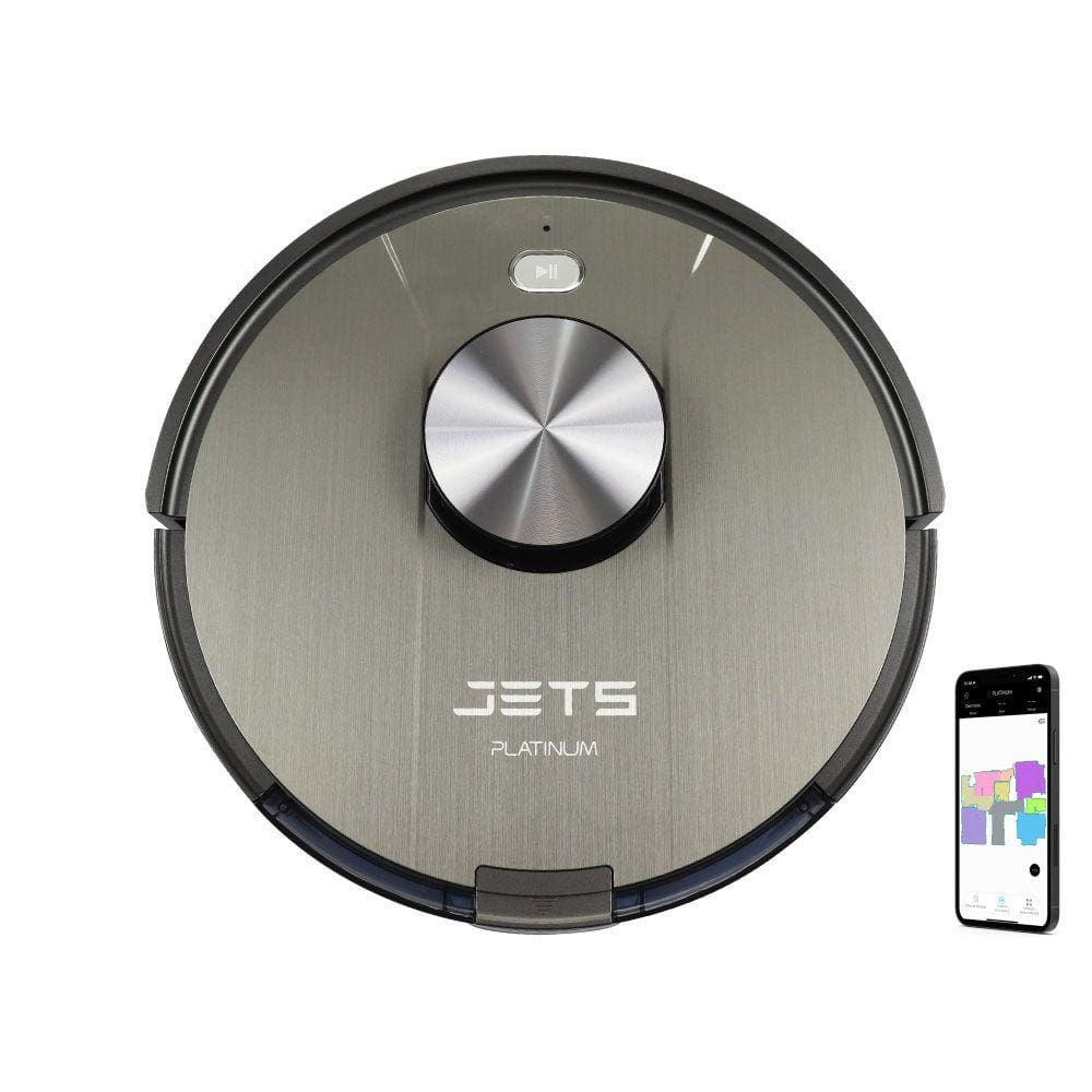 Robô Aspirador JETS Platinum - Compatível com Alexa. - Bivolt Robô Aspirador JETS Platinum - Compatível com Alexa. - Bivolt