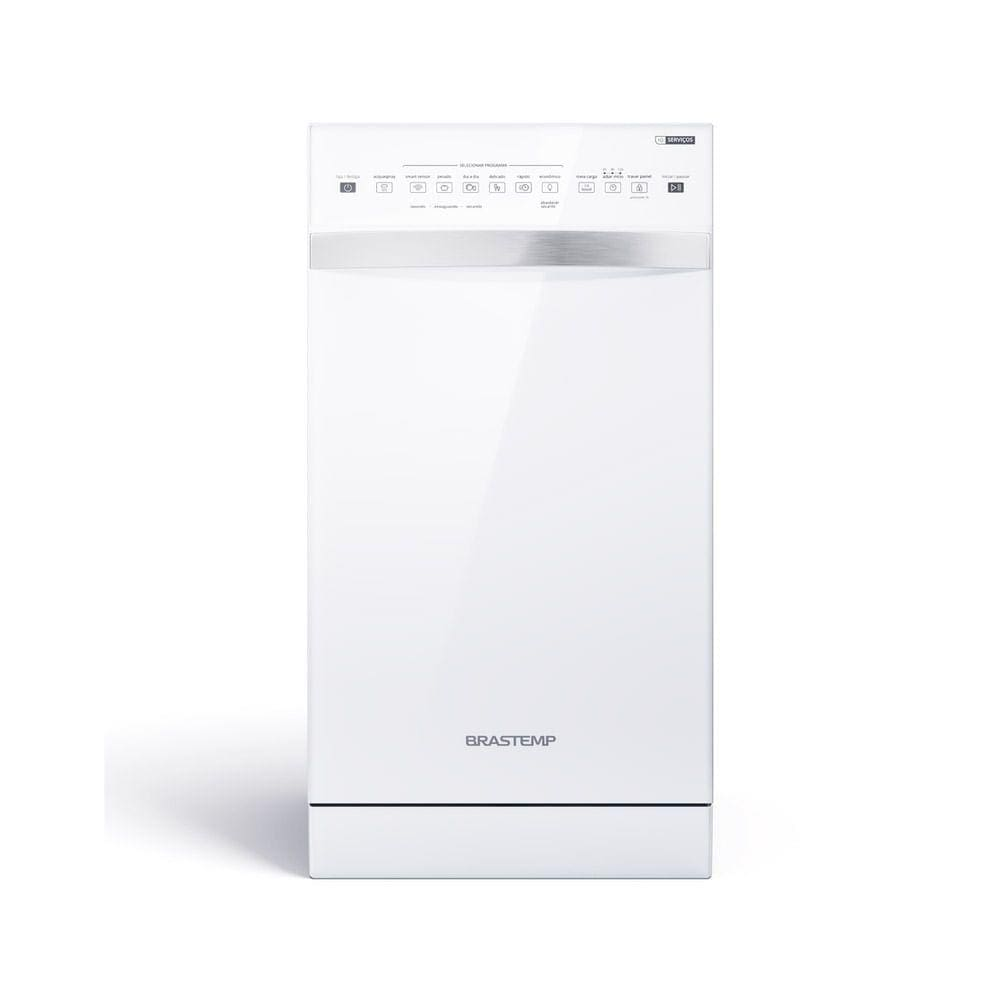 Lava Louças Brastemp 10 Serviços com Ciclo Pesado Branca BLF10BB 127 Volts - 110V Lava Louças Brastemp 10 Serviços com Ciclo Pesado Branca BLF10BB 127 Volts - 110V