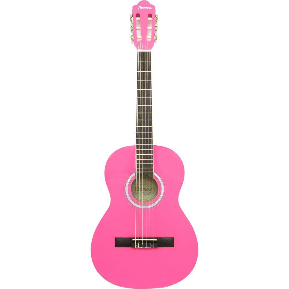 Violão Acústico Kids De Nylon Tcg 360 Rosa Thomaz Violão Acústico Kids De Nylon Tcg 360 Rosa Thomaz
