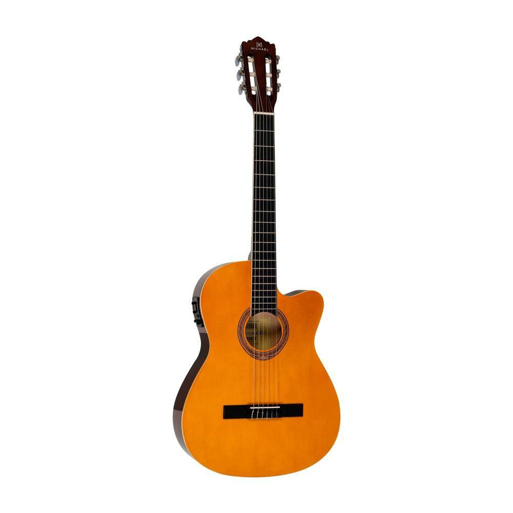 Violão Clássico Elétrico Nylon MIchael VMS318 NS Violão Clássico Elétrico Nylon MIchael VMS318 NS