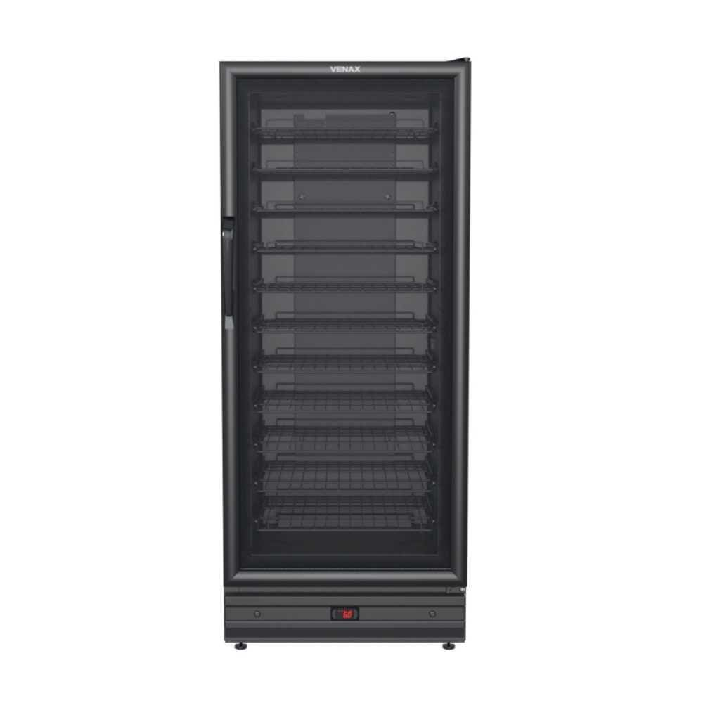 Adega 285 para 83 Garrafas 285 Litros Preto Fosco 220V - Venax - 220V Adega 285 para 83 Garrafas 285 Litros Preto Fosco 220V - Venax - 220V