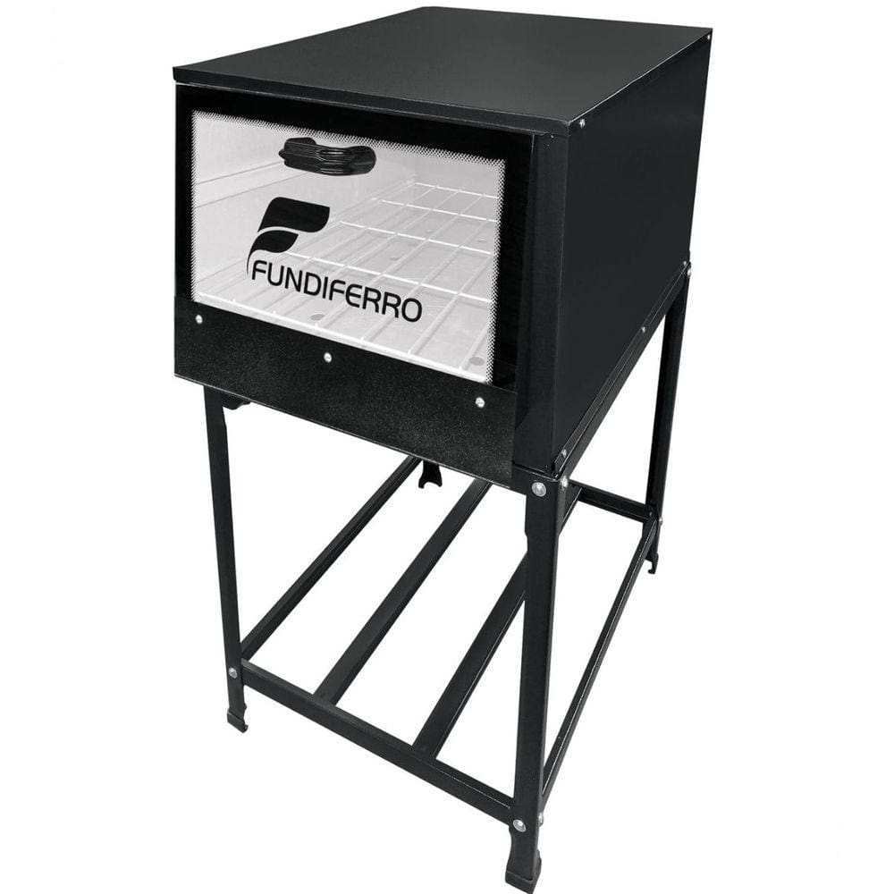 Forno Cavalete Baixa Pressão 115L Tampa de Vidro - Fundiferro Forno Cavalete Baixa Pressão 115L Tampa de Vidro - Fundiferro