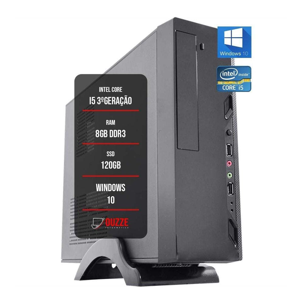 Pc Gamer Cpu Intel I5 Placa Mãe H61 8Gb Ram Ssd 120Gb Pc Gamer Cpu Intel I5 Placa Mãe H61 8Gb Ram Ssd 120Gb