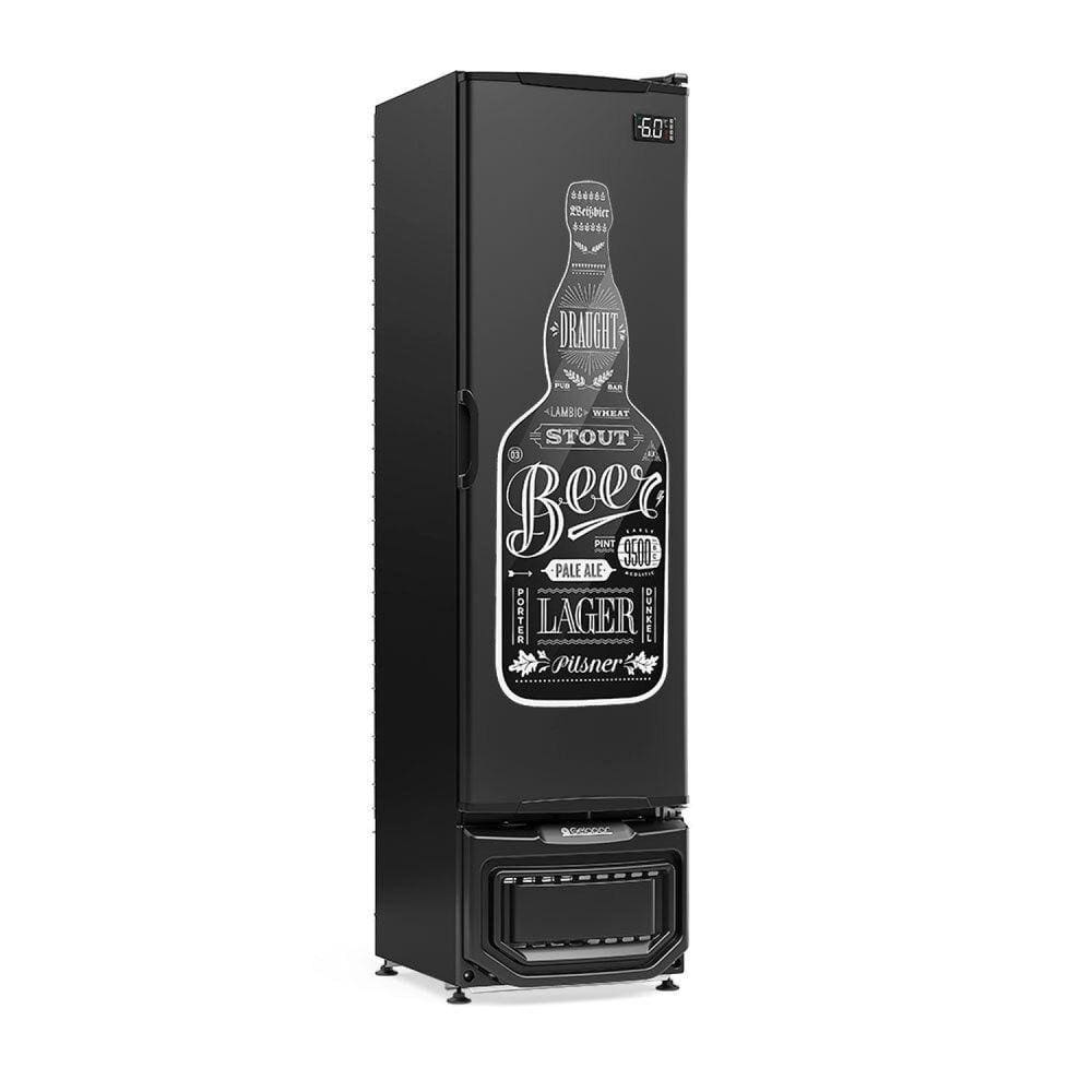 Refrigerador Vertical Cervejeira 230 Litros 127v Frost Free GCB-23E/PR Gelopar Preto - 110V Refrigerador Vertical Cervejeira 230 Litros 127v Frost Free GCB-23E/PR Gelopar Preto - 110V