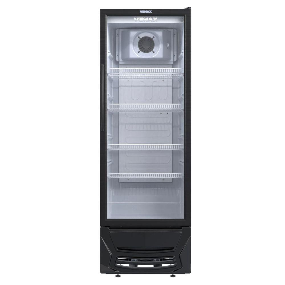 Expositor Refrigerado de Bebidas Venax 300 Litros Preto VV300 - 220V - 220V