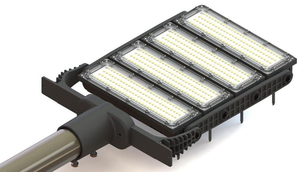 Luminária Pública 500w Led Osram 42000lm Bivolt Branco Frio Luminária Pública 500w Led Osram 42000lm Bivolt Branco Frio