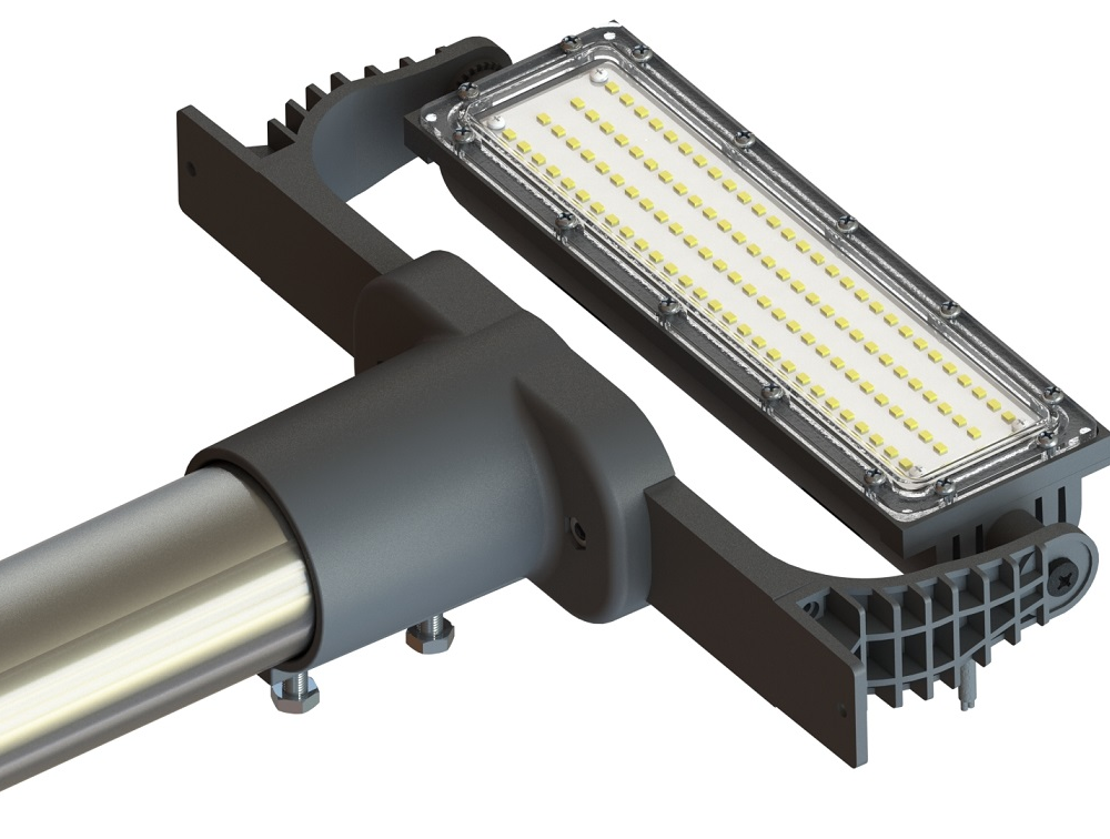 Luminária Pública 100w Led Osram 9000lm Poste Bivolt 6500k Luminária Pública 100w Led Osram 9000lm Poste Bivolt 6500k