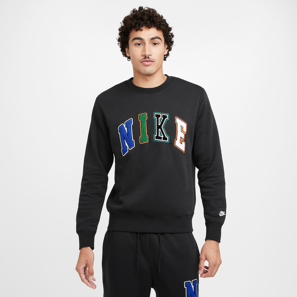 Blusão Nike Club Crew Letters Masculino Blusão Nike Club Crew Letters Masculino