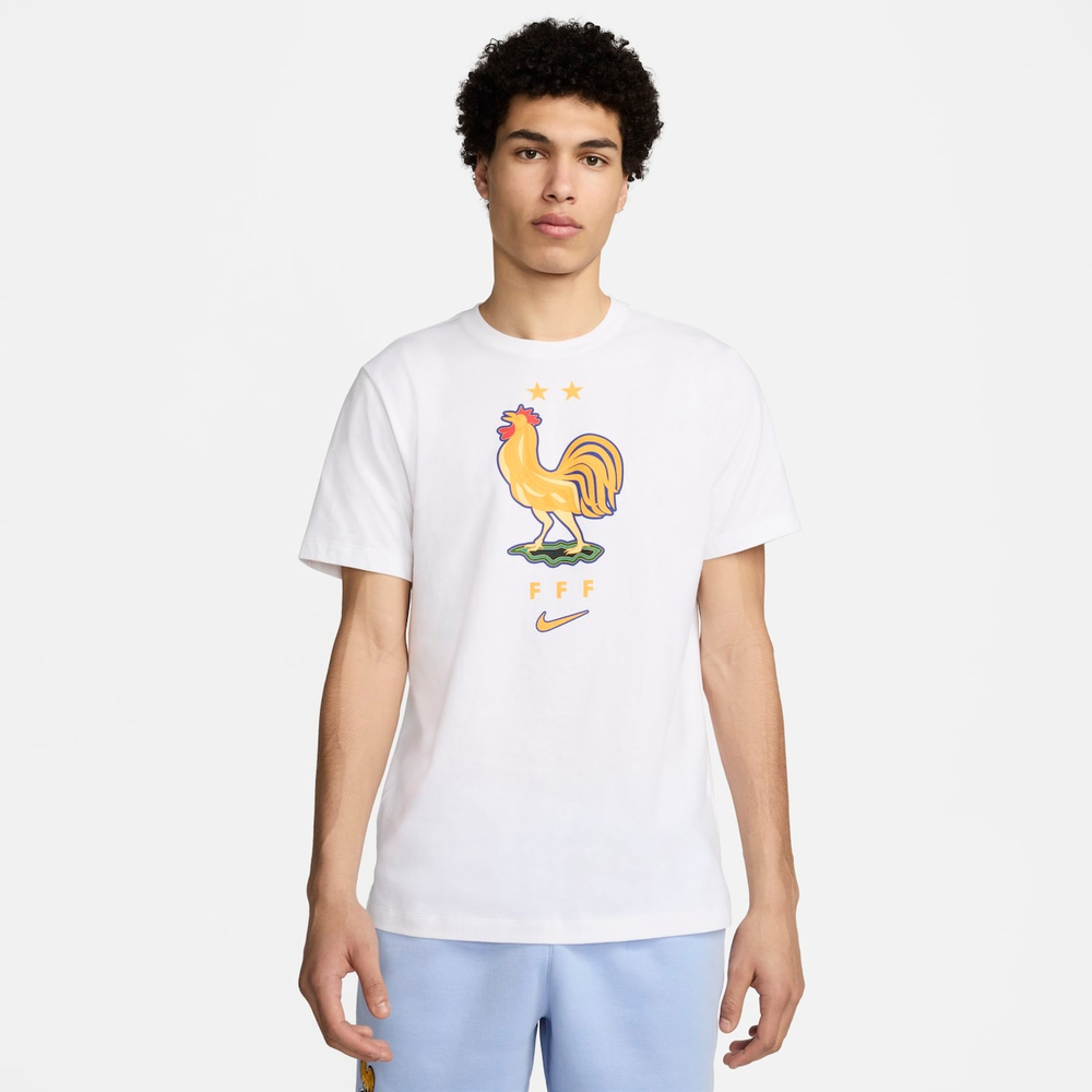 Camiseta da França Nike Masculina Crest Camiseta da França Nike Masculina Crest