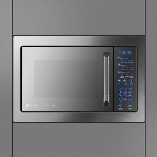Micro-ondas Electrolux 34L cor Inox Home Pro com Grill e Função Tira Odor (MX43T) Micro-ondas Electrolux 34L cor Inox Home Pro com Grill e Função Tira Odor (MX43T)