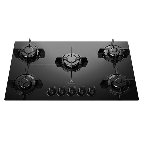 Cooktop 5 Bocas Electrolux a Gás com Acendimento Automático (KE5GP) - Bivolt Cooktop 5 Bocas Electrolux a Gás com Acendimento Automático (KE5GP) - Bivolt
