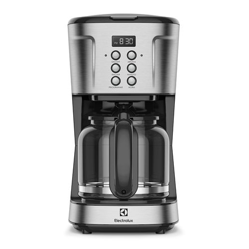 Cafeteira Elétrica Electrolux Digital 38 Xícaras Experience Programável com Timer Cor Inox (ECM30) Cafeteira Elétrica Electrolux Digital 38 Xícaras Experience Programável com Timer Cor Inox (ECM30)