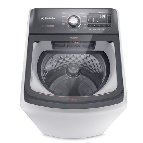 Máquina de Lavar 14kg Electrolux Premium Care com Cesto Inox, Jet&clean e Time Control (LEC14) - 110V