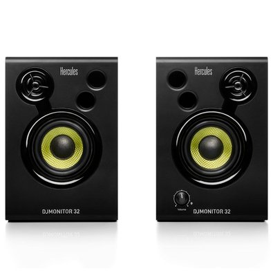 Caixa de Som Hercules DJ Monitor 32, 15W RMS, Preto - 4780962 Caixa de Som Hercules DJ Monitor 32, 15W RMS, Preto - 4780962
