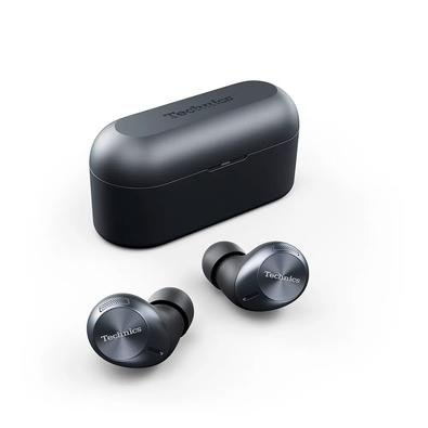 Fone De Ouvido Technics EAH-AZ40, Bluetooth, Cancelamento de Ruído, Wireless, Até 32 Horas de Bateria, Preto - EAH-AZ40P-K Fone De Ouvido Technics EAH-AZ40, Bluetooth, Cancelamento de Ruído, Wireless, Até 32 Horas de Bateria, Preto - EAH-AZ40P-K
