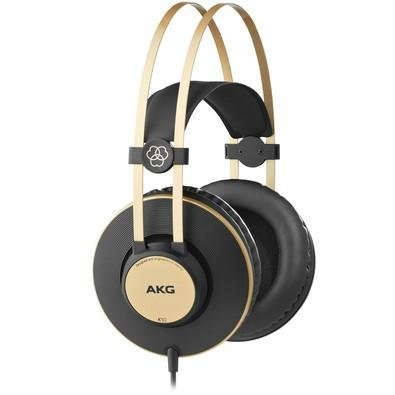 Fone de Ouvido AKG K92, Profissional, Preto e Dourado - 64726 Fone de Ouvido AKG K92, Profissional, Preto e Dourado - 64726