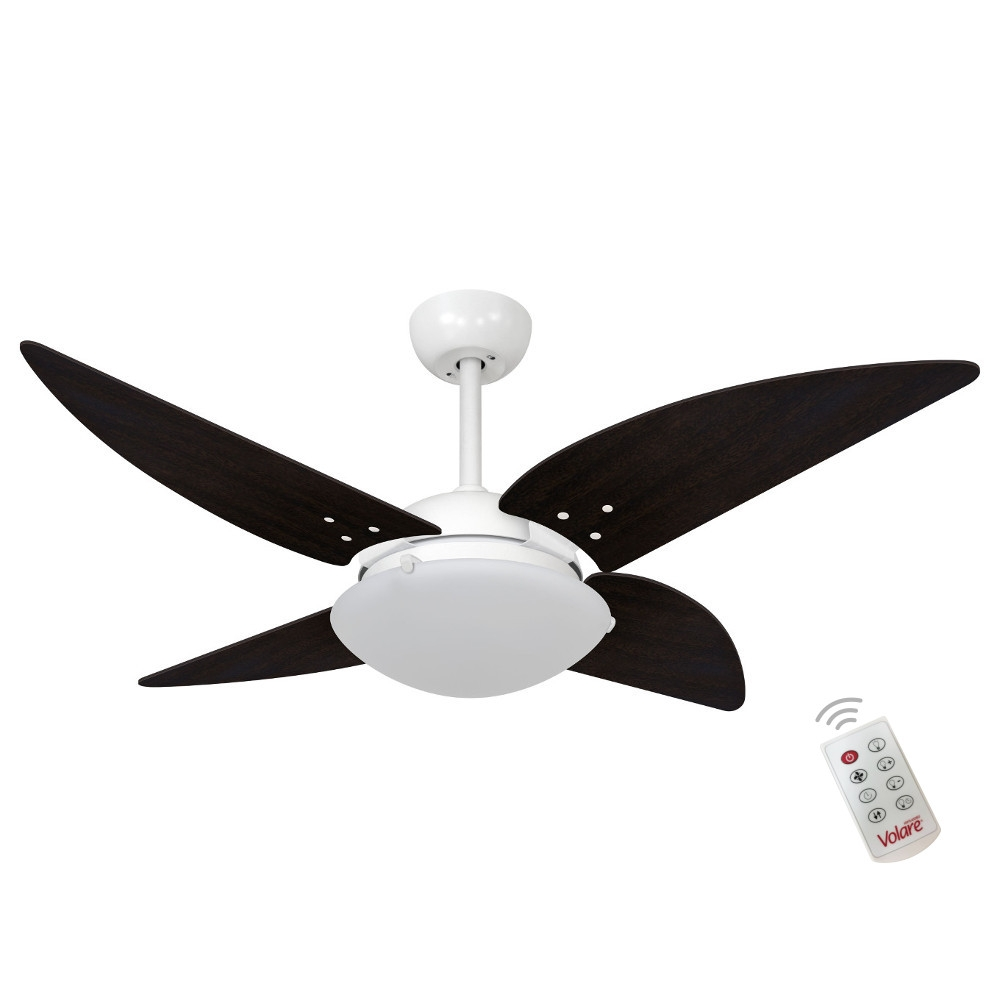 Ventilador Volare Quad Tabaco 220V e Controle Remoto Ventilador Volare Quad Tabaco 220V e Controle Remoto