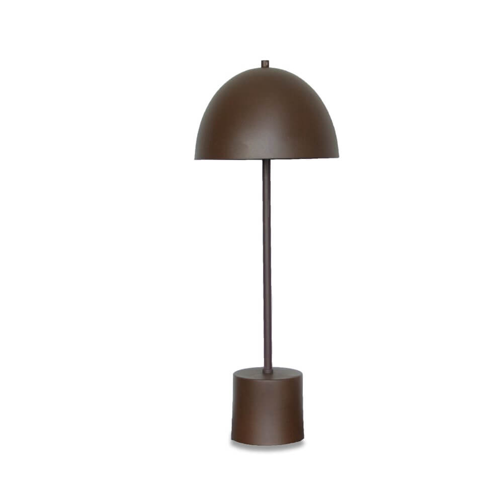 Luminária de Mesa Abajur Komaco Slim Marrom Cortem Luminária de Mesa Abajur Komaco Slim Marrom Cortem