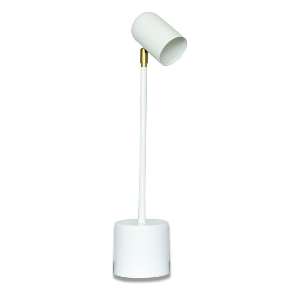 Luminária de Mesa Abajur Anne Branco Luminária de Mesa Abajur Anne Branco
