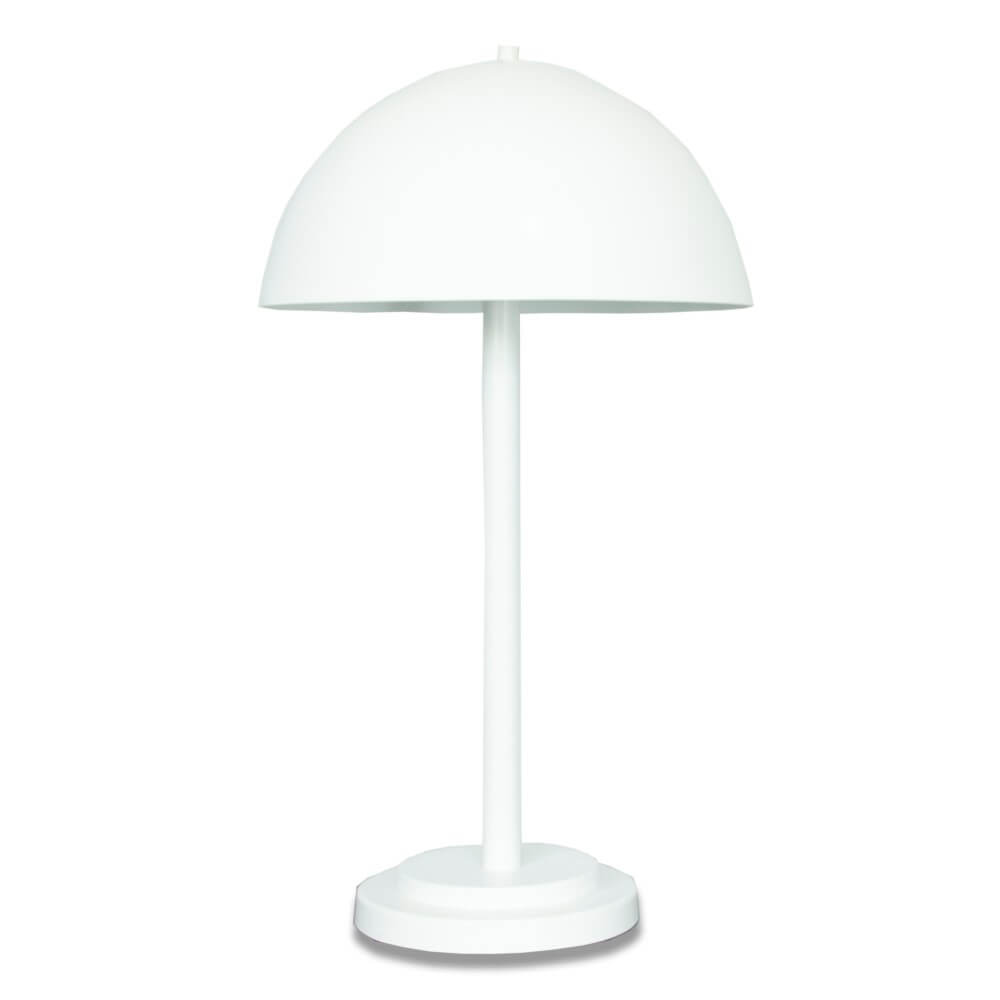 Luminária de Mesa Abajur Komaco Branco Luminária de Mesa Abajur Komaco Branco