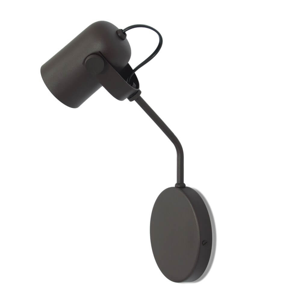 Luminária de Parede Arandela Articulada Nelle Marrom Cortem Luminária de Parede Arandela Articulada Nelle Marrom Cortem