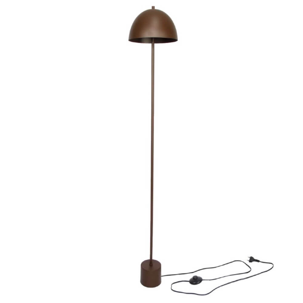 Luminária de Piso Chão Komaco Slim Marrom Cortem Luminária de Piso Chão Komaco Slim Marrom Cortem