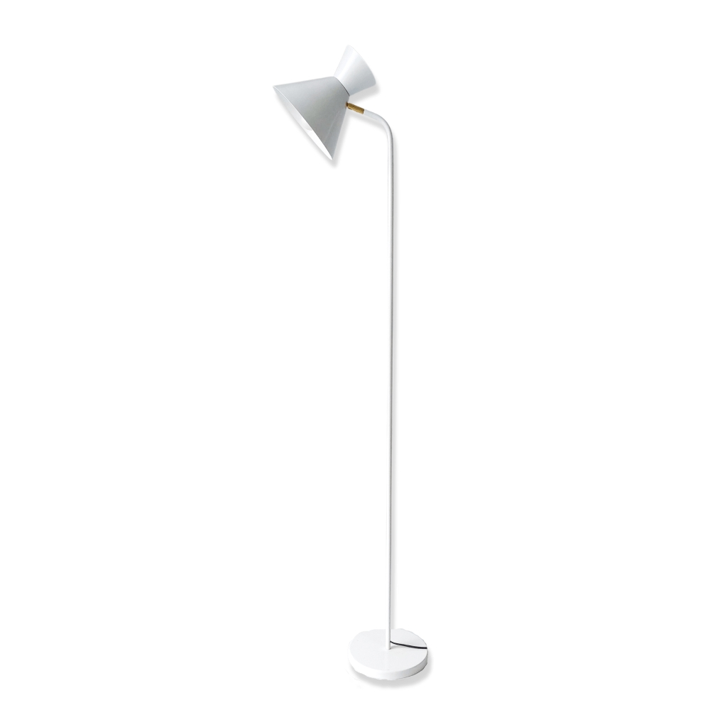Luminária de Piso Chão Tarsila Branco Luminária de Piso Chão Tarsila Branco