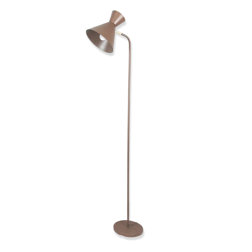 Luminária de Piso Chão Tarsila Marrom Cortem Luminária de Piso Chão Tarsila Marrom Cortem