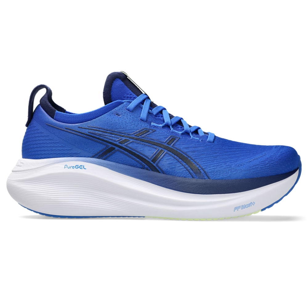 Tênis ASICS GEL-Nimbus 27 - Masculino - Azul/Azul Tênis ASICS GEL-Nimbus 27 - Masculino - Azul/Azul