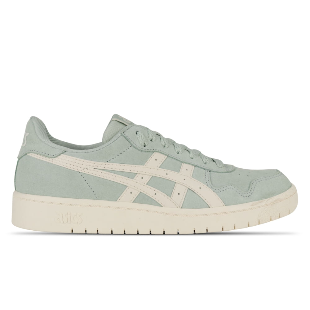 Tênis ASICS Japan S Camurca - Feminino - Verde/Bege Tênis ASICS Japan S Camurca - Feminino - Verde/Bege
