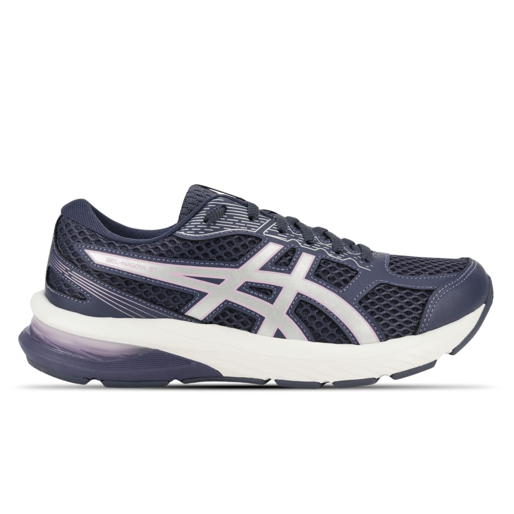 Tênis ASICS GEL-Nagoya St - Feminino - Azul/Rosa Tênis ASICS GEL-Nagoya St - Feminino - Azul/Rosa