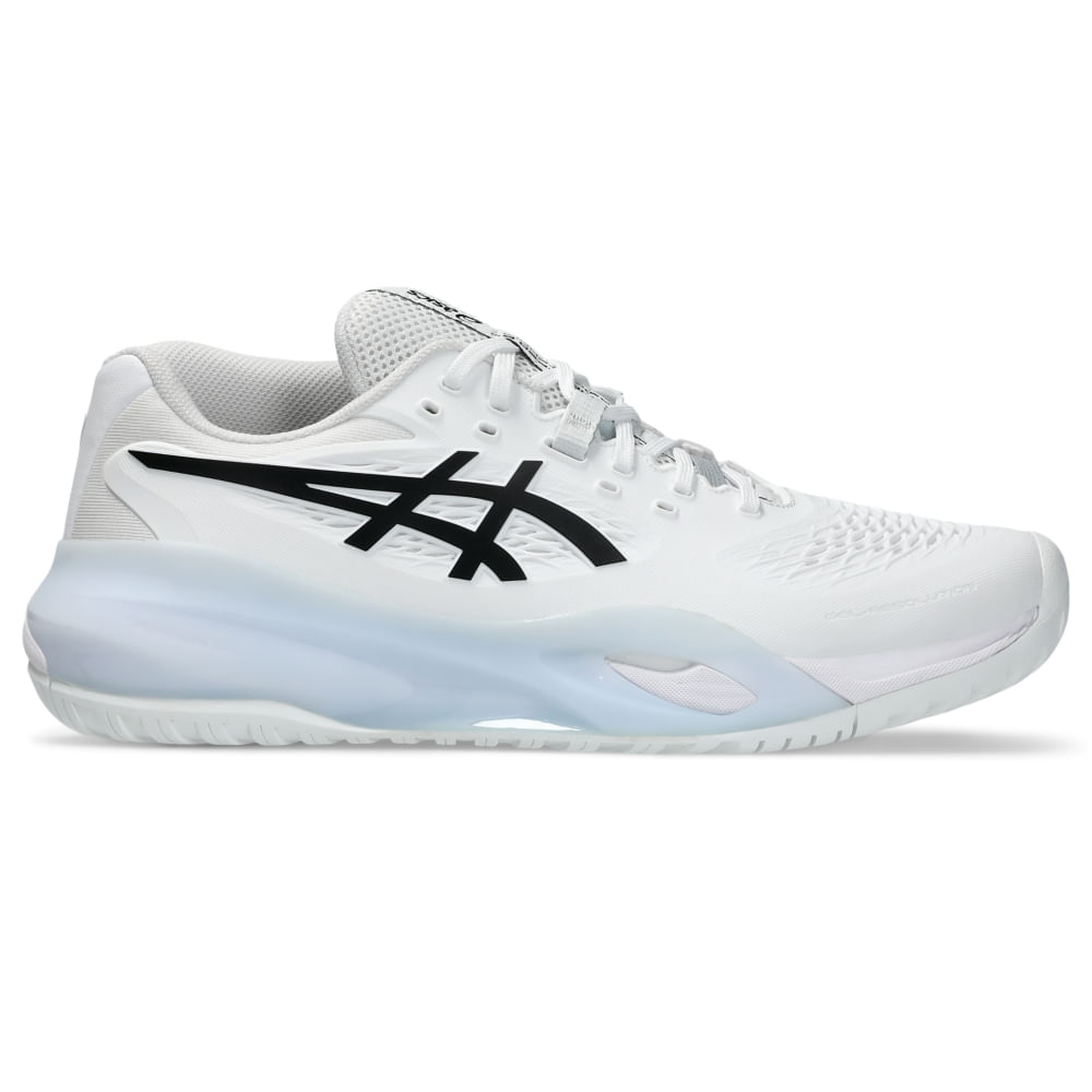 Tênis ASICS GEL-Resolution X - Masculino - Branco/Preto Tênis ASICS GEL-Resolution X - Masculino - Branco/Preto