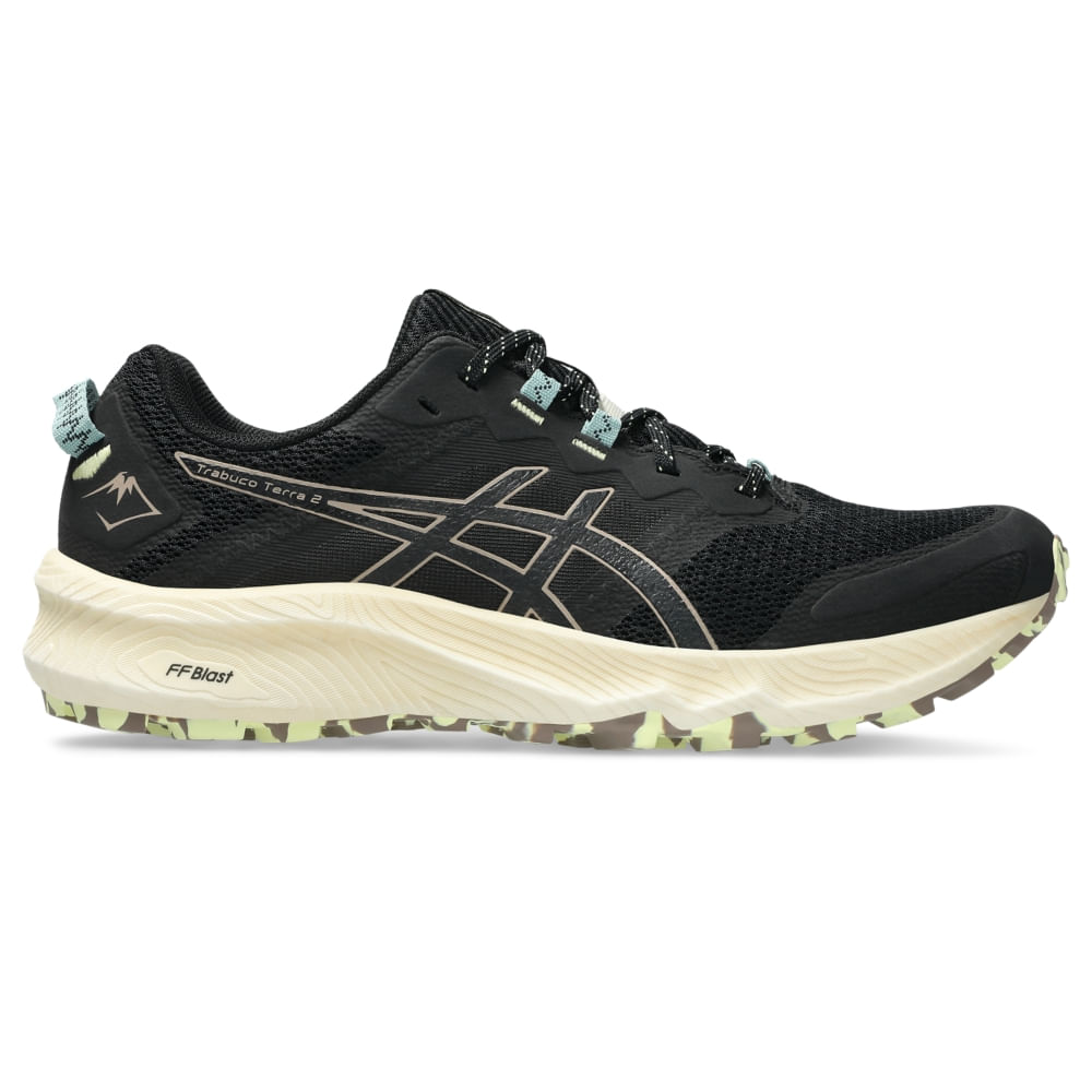 Tênis ASICS GEL-Trabuco Terra 2 - Masculino - Preto/Marrom Tênis ASICS GEL-Trabuco Terra 2 - Masculino - Preto/Marrom