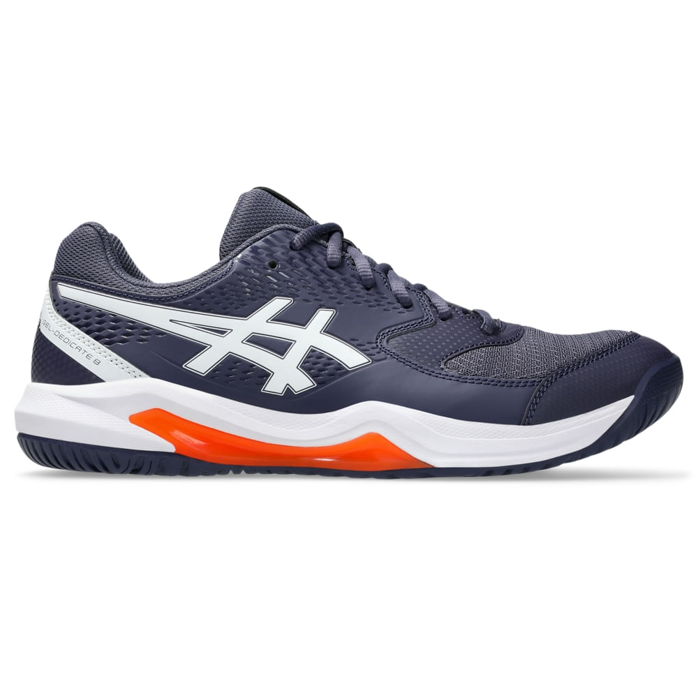 Tênis ASICS GEL-Dedicate 8 - Masculino - Azul/Branco Tênis ASICS GEL-Dedicate 8 - Masculino - Azul/Branco
