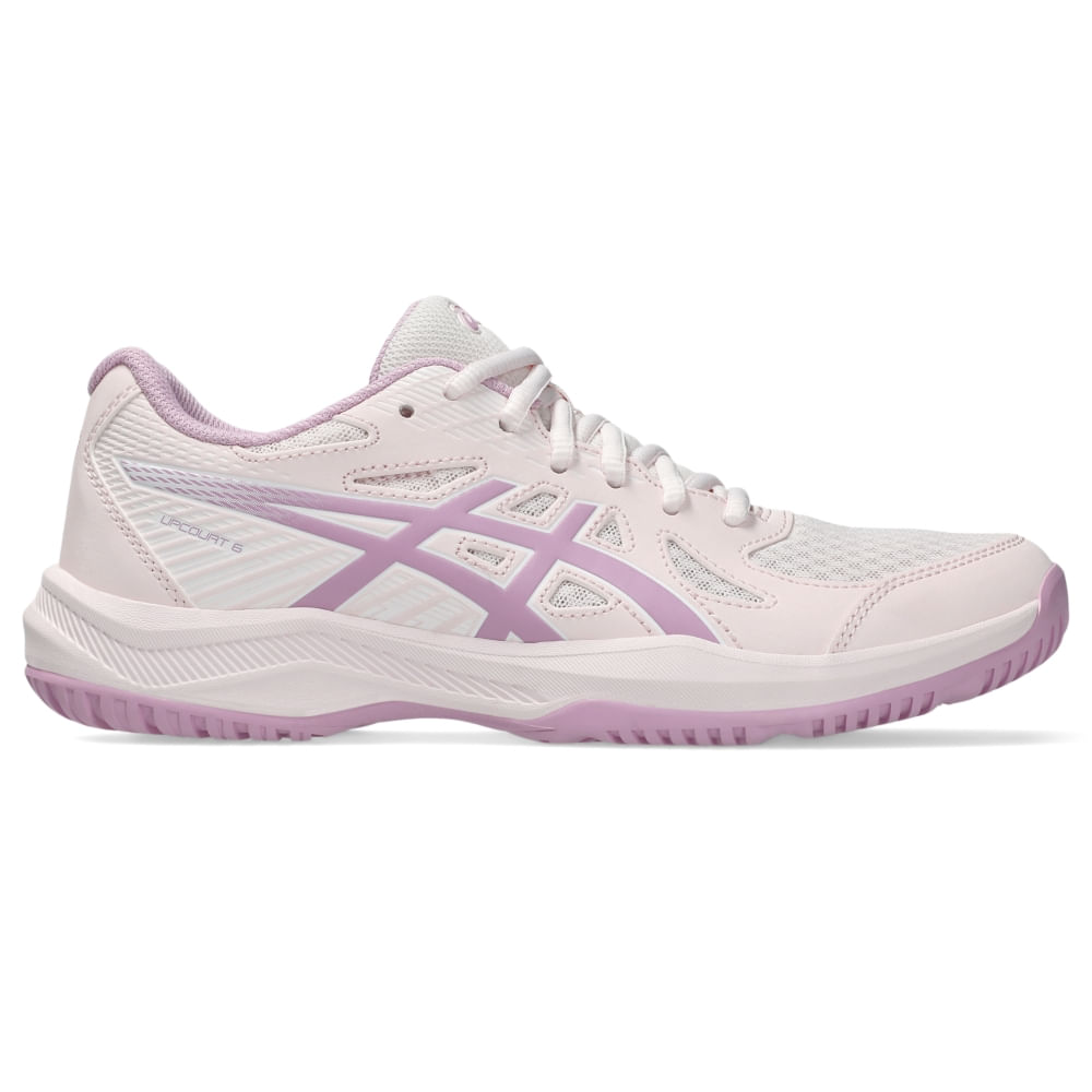 Tênis ASICS Upcourt 6 - Feminino - Rosa/Roxo Tênis ASICS Upcourt 6 - Feminino - Rosa/Roxo