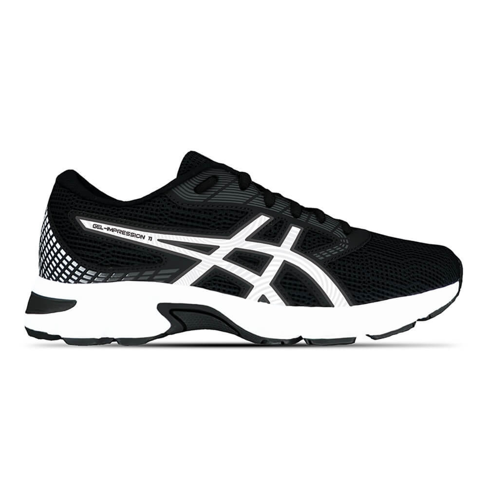 Tênis ASICS GEL-Impression 11 - Masculino - Preto/Cinza