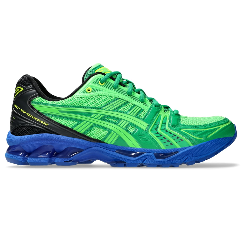 Tênis ASICS GEL-Kayano 14 x Field Trip Recordings x Zack Bia - Unissex - Verde/Verde Tênis ASICS GEL-Kayano 14 x Field Trip Recordings x Zack Bia - Unissex - Verde/Verde