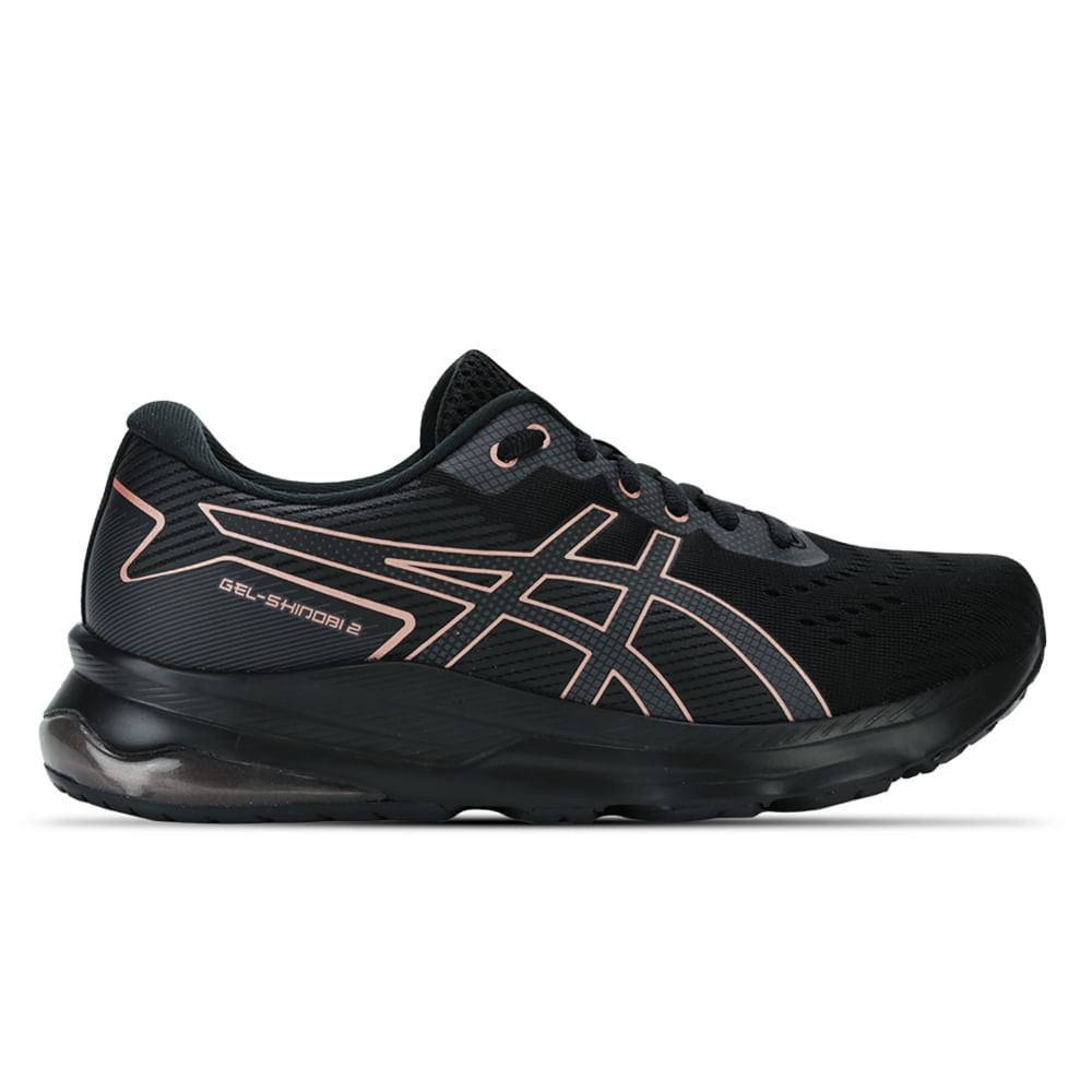 Tênis ASICS GEL-Shinobi 2 - Feminino - Preto/Rosa Tênis ASICS GEL-Shinobi 2 - Feminino - Preto/Rosa