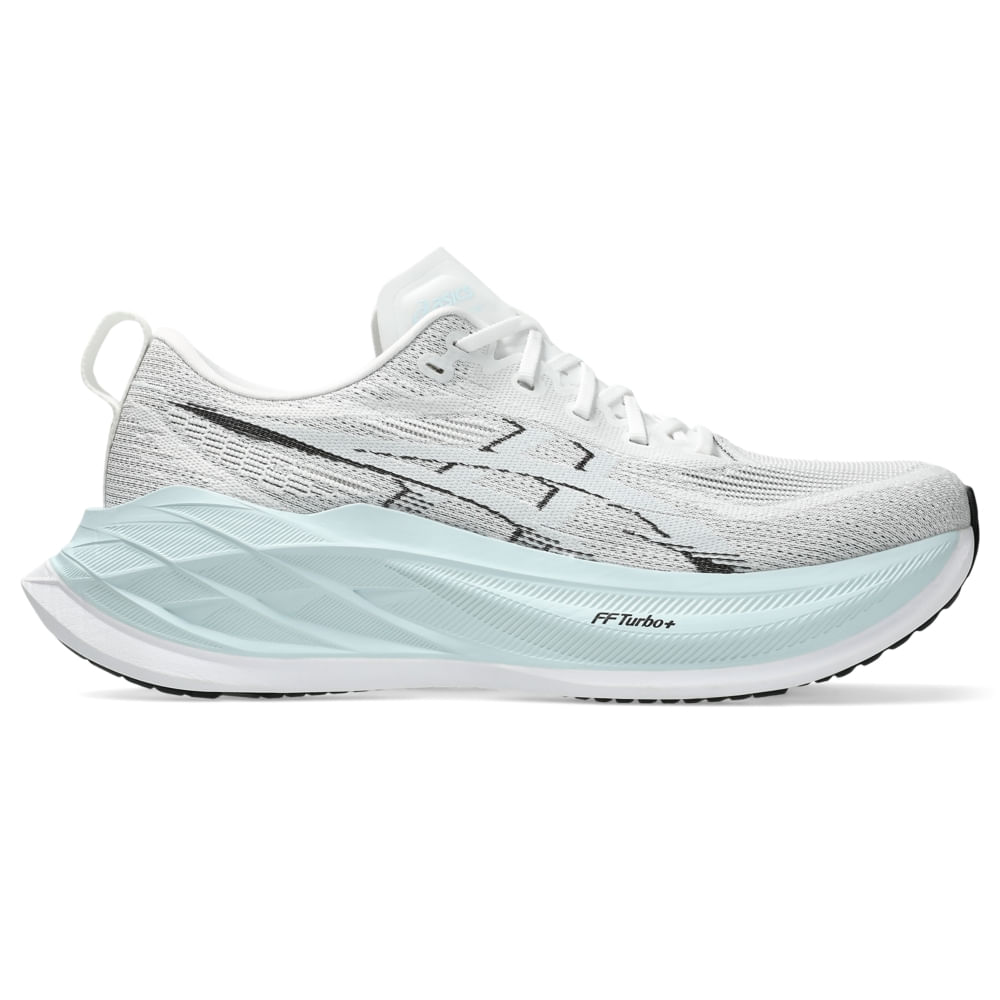 Tênis ASICS Superblast 2 - Unissex - Branco/Azul Tênis ASICS Superblast 2 - Unissex - Branco/Azul