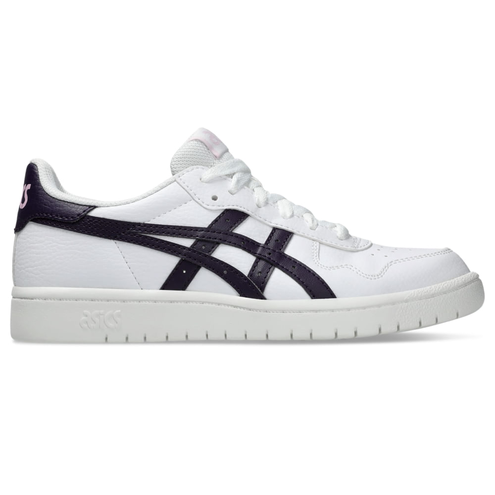 Tênis ASICS Japan S GS - Infantil - Branco/Roxo Tênis ASICS Japan S GS - Infantil - Branco/Roxo