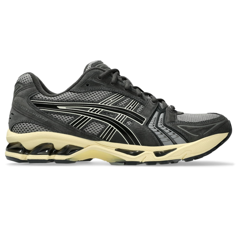 Tênis ASICS GEL-Kayano 14 - Unissex - Cinza/Preto Tênis ASICS GEL-Kayano 14 - Unissex - Cinza/Preto