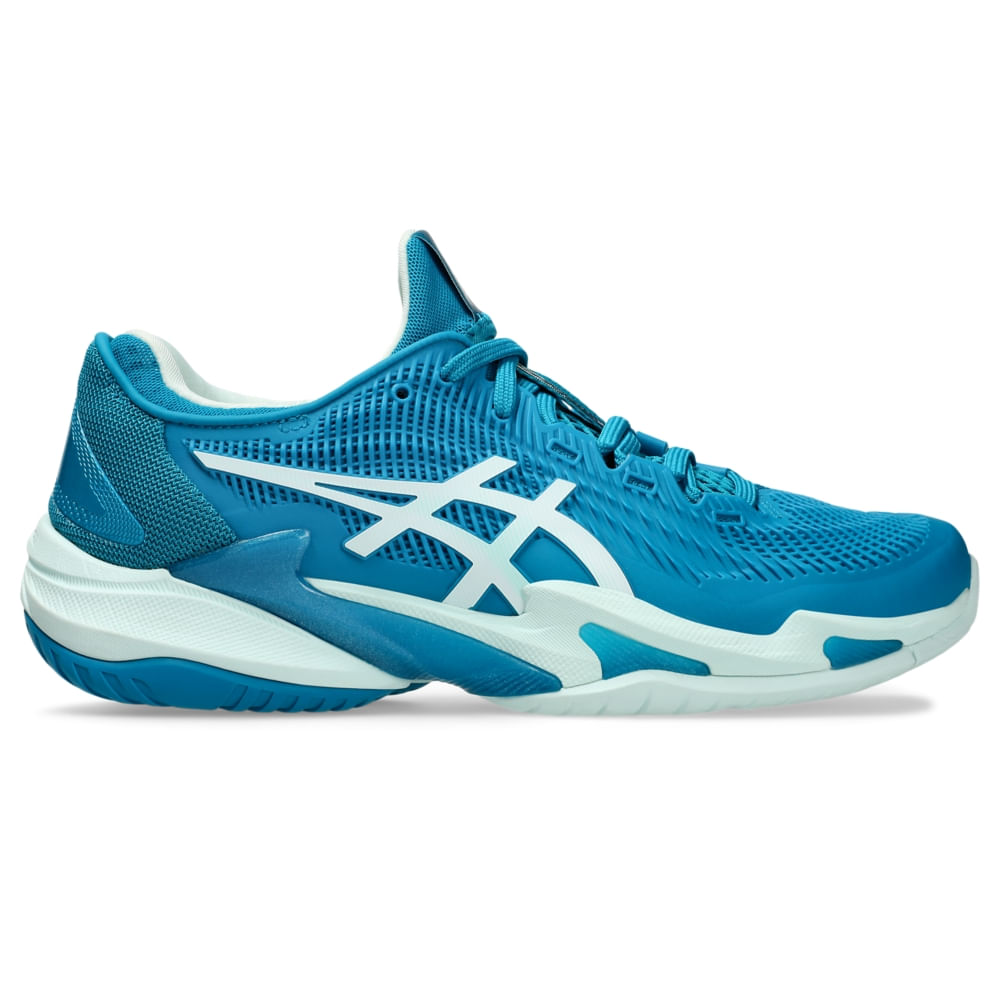 Tênis ASICS Court FF 3 - Feminino - Azul/Branco Tênis ASICS Court FF 3 - Feminino - Azul/Branco