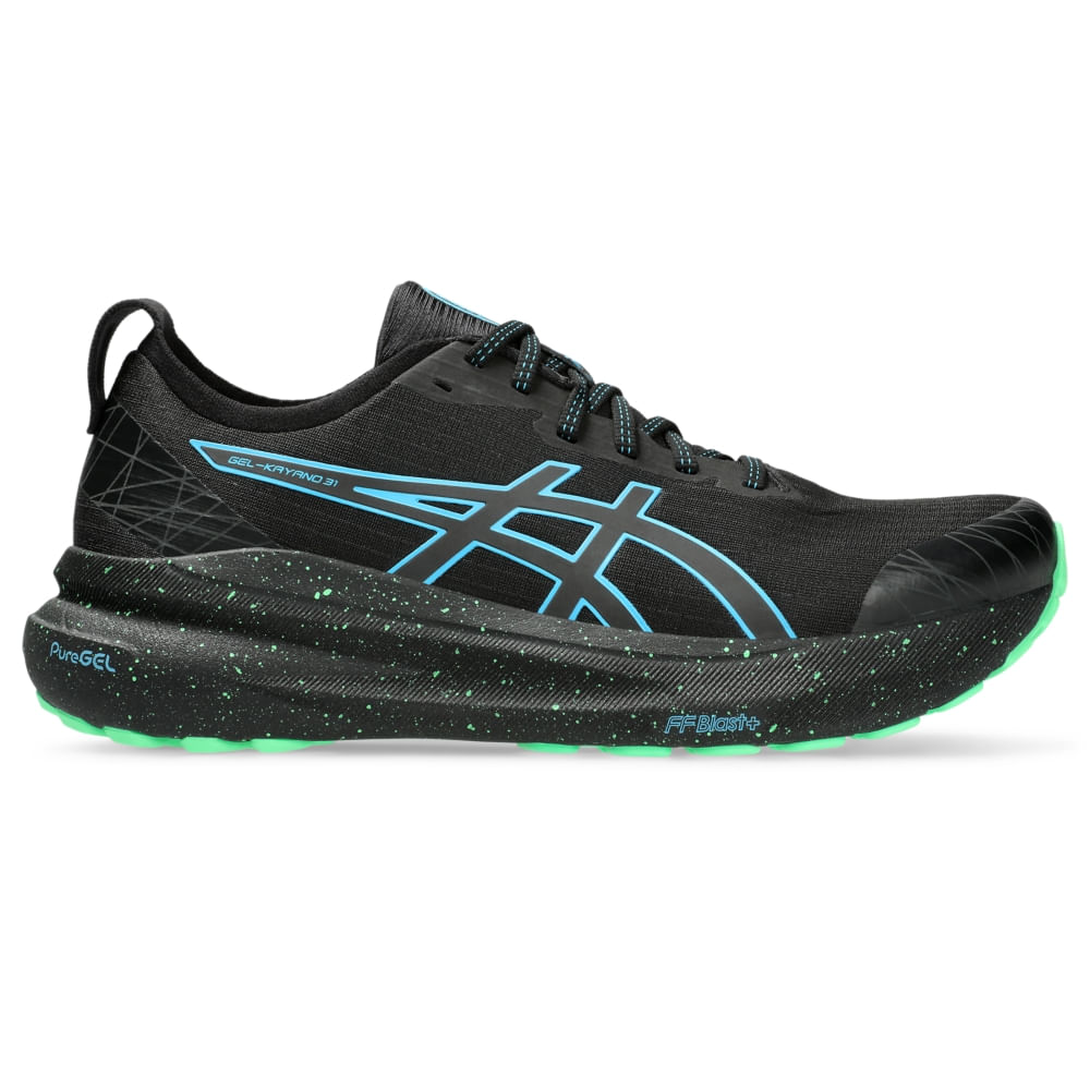 Tênis ASICS GEL-Kayano 31 Lite-Show - Masculino - Prata/Azul Tênis ASICS GEL-Kayano 31 Lite-Show - Masculino - Prata/Azul