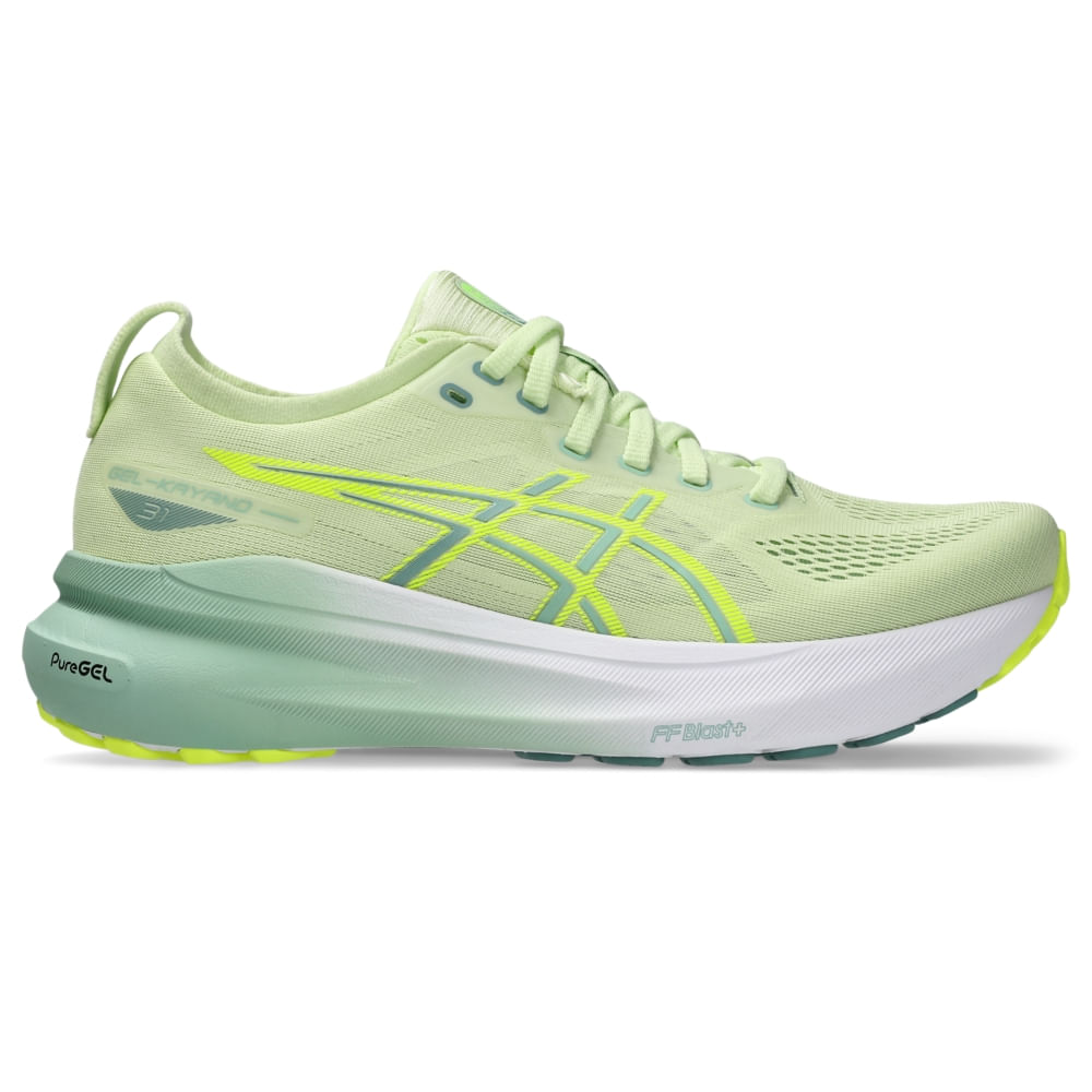 Tênis ASICS GEL-Kayano 31 - Feminino - Verde/Verde Tênis ASICS GEL-Kayano 31 - Feminino - Verde/Verde